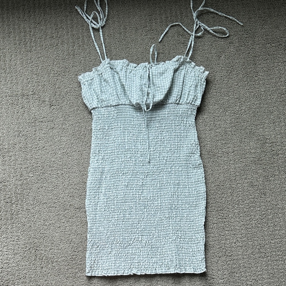 Princess Polly White Smocked Mini Dress